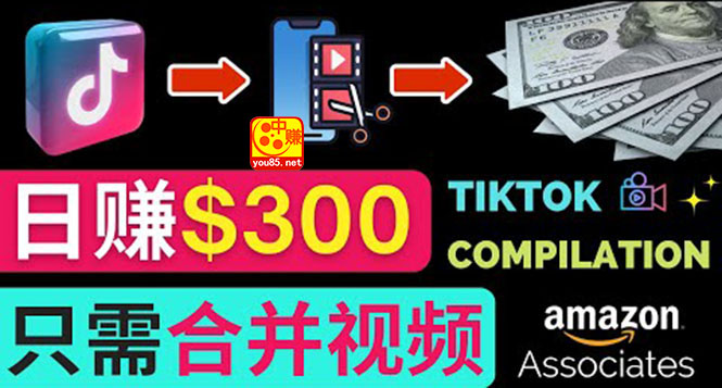 【副业项目3813期】搬运Tiktok短视频到Youtube赚钱，只需下载，合并视频，日赚300美元-千图副业网