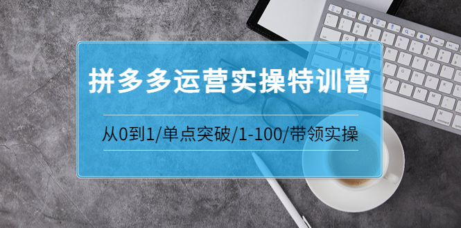 【副业项目3863期】拼多多运营实操特训营：拼多多直通车进阶优化技巧，拼多多如何操作利润最大化-千图副业网