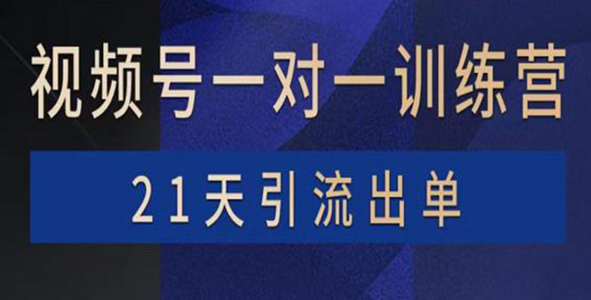 【副业项目4068期】视频号训练营：带货，涨粉，直播，游戏，四大变现新方向，21天引流出单-千图副业网