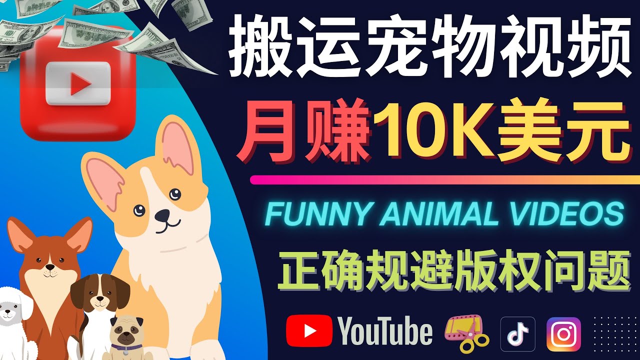 【副业项目4509期】搬运TIKTOK视频到YouTube，并进行二次创作，月赚1万美元以上-千图副业网