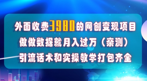 【副业项目8036期】在短视频等全媒体平台做数据流量优化，实测一月1W+，在外至少收费4000+-千图副业网