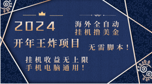 【副业项目8620期】2024海外撸美金项目！手机电脑均可-千图副业网