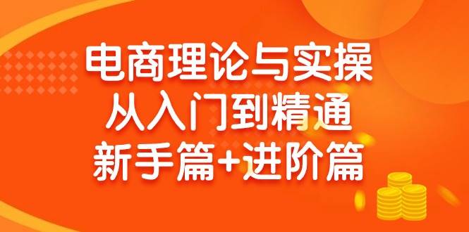 电商理论与实操从入门到精通 新手篇+进阶篇-千图副业网