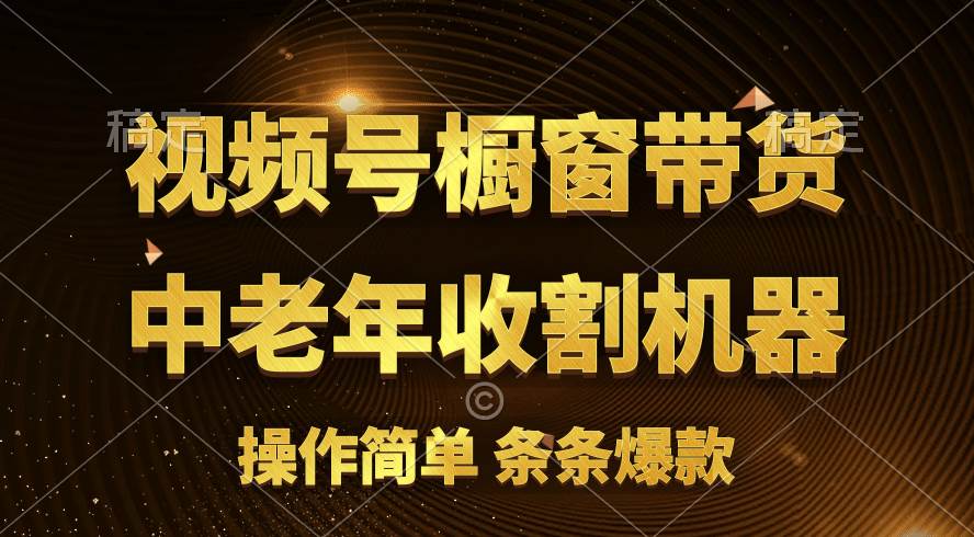 [你的孩子成功取得高位]视频号最火爆赛道，橱窗带货，流量分成计划，条…-千图副业网